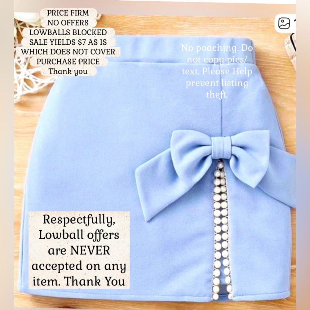 BNIB Girls Formal embellished Skirt 6 Y